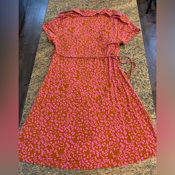 Free People Marsaille Mini Dress in Rust combo size XL - Picture 7 of 10